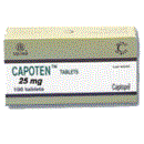 Generic Capoten (tm)  25mg (120 pills)